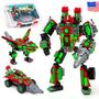 Imagem de Conjunto de Brinquedos JITTERYGIT Mech - Robôs de Construção com Brilho no Escuro