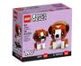 Imagem de Conjunto de brinquedos LEGO BrickHeadz Saint Bernard para cães e cachorros 40543