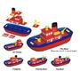 Imagem de Conjunto de brinquedos Magnetic Build-a-Boat High Seas, 10 peças