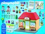 Imagem de Conjunto de brinquedos Playmobil My Flower Shop com 2 bonecos e acessórios