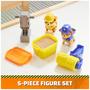 Imagem de Conjunto de brinquedos Rubble & Crew Rubble and Mix Action Figures com areia