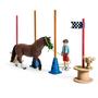 Imagem de Conjunto de brinquedos Schleich Farm World Pony Agility Race com 22 peças e mais de 3 anos