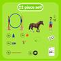 Imagem de Conjunto de brinquedos Schleich Farm World Pony Agility Race com 22 peças e mais de 3 anos