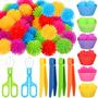 Imagem de Conjunto de brinquedos Yaomiao Fine Motor Skills Counting Sorting 90 unidades