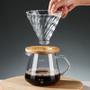 Imagem de Conjunto de Cafeteira de Vidro com Jarra e Filtro - 600ml e 300ml