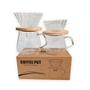 Imagem de Conjunto De Cafeteira De Vidro De 600ml Com Filtro Para Café Para Casa Ou Escritório Punana