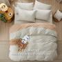 Imagem de Conjunto de Cama Bedsure Queen Size 6 Peças - Capa de Edredom e Lençol com Elástico