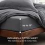 Imagem de Conjunto de Cama Bedsure Queen Size com Capa de Edredom e Lençol com Elástico