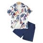 Imagem de Conjunto de Camisa Masculina - 2 Peças, Manga Curta, Estilo Cavalheiro - Ideal para o Verão