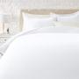 Imagem de Conjunto de capa de edredom Amazon Basics Microfiber King, pacote com 4 unidades, branco
