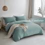 Imagem de Conjunto de capa de edredom MILDLY Super Soft Washed Microfiber Teal