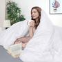Imagem de Conjunto de capa de edredom Utopia Bedding em tamanho real com 2 fronhas