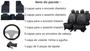 Imagem de Conjunto de Capas Fluence 09-17 com Design Moderno e Tapete Funcional