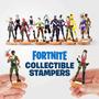 Imagem de Conjunto de carimbos de brinquedo Fortnite Series 2 Collection, pacote com 5 blisters