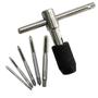 Imagem de Conjunto de Chave de Torneira em Forma de T (3-6mm, M3-M8) - Ferramenta Manual para Rosquear