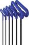 Imagem de Conjunto de Chaves Allen Hex T-Key EKLIND 55166 - 6 Peças com Empunhadura Emborrachada