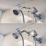 Imagem de Conjunto de chuveiro para animais de estimação Sneatup com mangueira de 2,5 m para chuveiro de banheiro