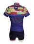 Imagem de Conjunto De Ciclismo Feminino Be Fast Listras Coloridas