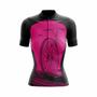 Imagem de Conjunto de Ciclismo Feminino Camisa e Bermuda Espuma Com Bolsos Mtb