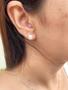 Imagem de Conjunto de colar de brinco de perola banhado aouro 18k
