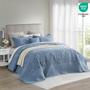Imagem de Conjunto de Colchas CHIXIN King Size Oversize - Azul