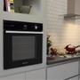 Imagem de Conjunto de Cooktop 5 Bocas à Gás e Forno à Gás de Embutir 78L Brastemp 220V