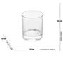 Imagem de Conjunto de Copos de cristal whisky liso Wolff  350ml