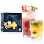 Imagem de Conjunto de copos ISMASOAN Ribbed 12 Highball 360 mL e 12 Rock 210 ml