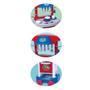 Imagem de Conjunto de Cozinha Infantil Play Time Azul e Vermelho Cotiplás 