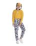 Imagem de Conjunto de cropped com calça estampada