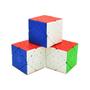 Imagem de Conjunto de cubos de quebra-cabeça AI-YUN Speed Cube Hunyuan Skewb, pacote com 3