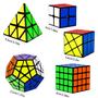 Imagem de Conjunto de Cubos Speed Coolzon 2x2, 4x4, Pyraminx e Megaminx