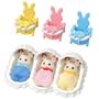 Imagem de Conjunto de Cuidados Calico Critters Triplets - Playset Dollhouse com Acessórios
