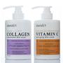 Imagem de Conjunto de cuidados com a pele Elastalift Collagen Body Cream + Vitamina C