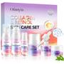 Imagem de Conjunto de cuidados com a pele Ofanyia Collagen Retinol 6 em 1 com limpador e tônico
