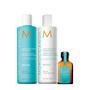 Imagem de Conjunto de cuidados com o cabelo Moroccanoil Repair com shampoo, condicionador e tratamento