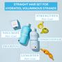 Imagem de Conjunto de cuidados com os cabelos Function of Beauty Straight Shampoo + Condicionador