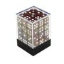 Imagem de Conjunto de Dados Central Dices - D6 - Marrom e Branco