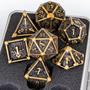 Conjunto De Dados DnD De Metal Caveira Dragão Sharp Edge Jogos De Mesa Poliédricos - GSF Imagem de Conjunto De Dados DnD De Metal Caveira Dragão Sharp Edge Jogos De Mesa Poliédricos