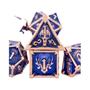 Conjunto De Dados DnD De Metal Caveira Dragão Sharp Edge Jogos De Mesa Poliédricos - GSF Imagem de Conjunto De Dados DnD De Metal Caveira Dragão Sharp Edge Jogos De Mesa Poliédricos