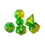 Imagem de Conjunto De Dados DND RPG Efeito Estelar 7 Multicolorido Acessórios De Jogo De Tabuleiro Em Acrílico