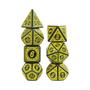 Imagem de Conjunto de Dados Poliedricos 7 Peças (D4, D6, D8, D10, D12, D20) para RPG