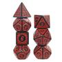 Imagem de Conjunto de Dados Poliedricos 7 Peças (D4, D6, D8, D10, D12, D20) para RPG