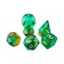 Imagem de Conjunto De Dados Starlight Effect DND RPG 7 Multicolorido Acrílico Fonte Retrô Acessórios Para