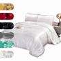 Imagem de Conjunto de edredom A Nice Night Satin Silky Soft Quilt King Size