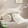 Imagem de Conjunto de edredom Andency Beige Queen Size com 2 fronhas