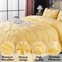 Imagem de Conjunto de Edredom Andency Queen - Amarelo - Com 2 Fronhas