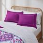 Imagem de Conjunto de Edredom Degrees of Comfort 8 Peças - Tamanho Queen - Roxo