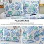 Imagem de Conjunto de Edredom Junsey Ocean Theme King Size - com 2 Fronhas
