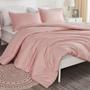 Imagem de Conjunto de Edredom Litanika Queen Size Pink - com 3 Fronhas